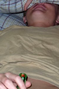 elder big-breasted chicks playfully fondling each other's chests